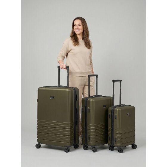 camel active Hanoi 4 Rollen Kofferset 3-teilig mit Dehnfalte