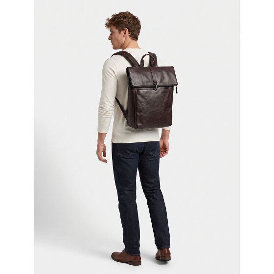 Jost London Daypack Leder 44 cm Laptopfach