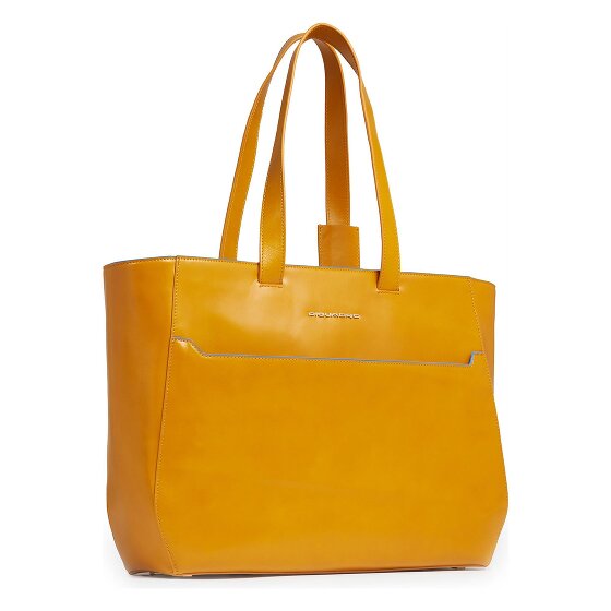 Piquadro Blue Square Shopper Tasche Leder 40 cm