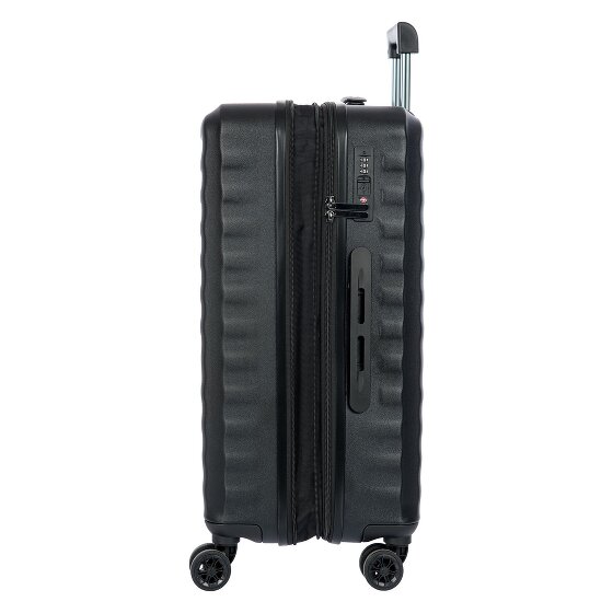 Bric's Nausicaa 4 Rollen Trolley M 69.5 cm mit Dehnfalte