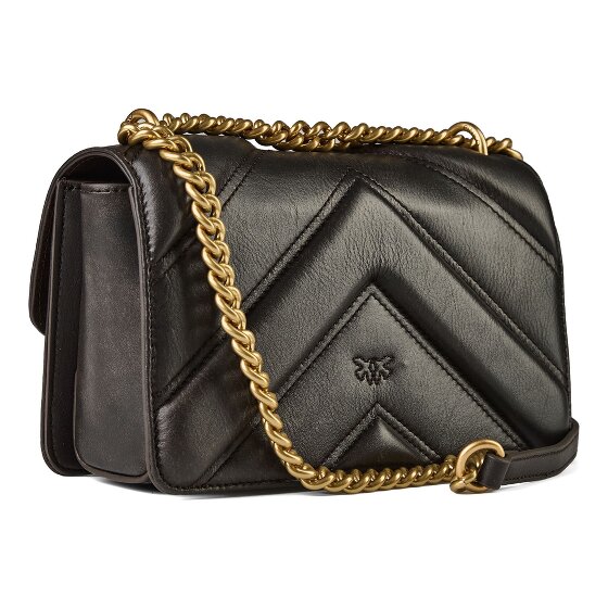 PINKO Love One Mini Umhängetasche Leder 21 cm