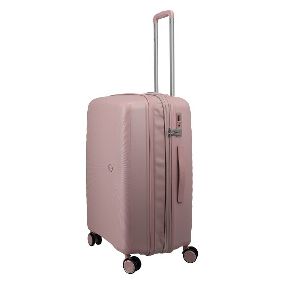 Travelite Tamaris x Travelite Voyaage 4 Rollen Trolley M 66 cm mit Dehnfalte