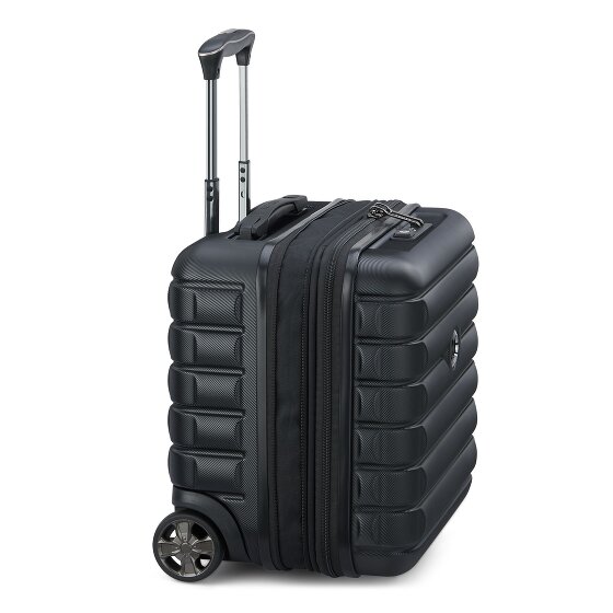 Delsey Paris Shadow 5.0 4-Rollen Businesstrolley 38 cm Laptopfach mit Dehnfalte