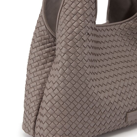 LES VISIONNAIRES Paz Weave Silky Schultertasche Leder 42 cm