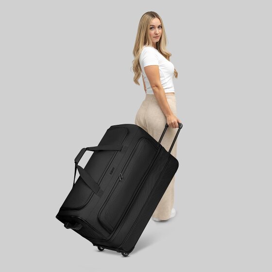 Redolz Duffle Essentials 2-Rollen Reisetasche 80 cm  XL mit Dehnfalte Sondergröße