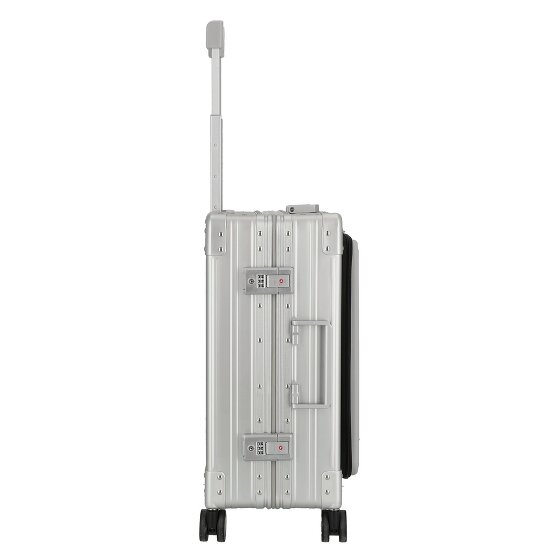 Aleon Domestic Carry-On 4-Rollen Kabinentrolley Aluminium 53 cm Laptopfach
