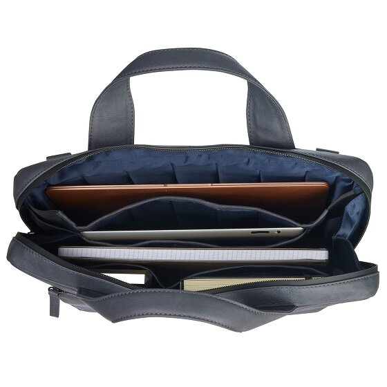 Leonhard Heyden Den Haag Aktentasche Leder 38 cm Laptopfach
