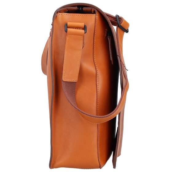 Jost Futura Umhängetasche L Leder 35 cm Laptopfach