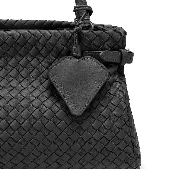 LES VISIONNAIRES Issac Weave Handtasche Leder 31 cm