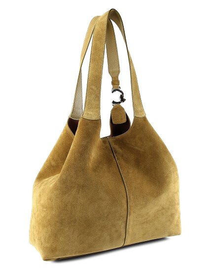 Coccinelle C-Easy Schultertasche Leder 36 cm