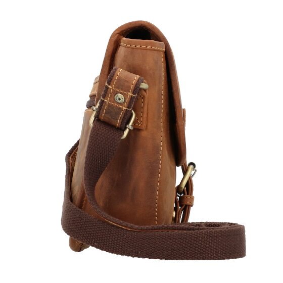 Greenburry Vintage Umhängetasche Leder 21 cm