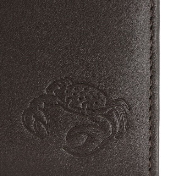 oxmox Leather Geldbörse RFID Schutz Leder 10 cm