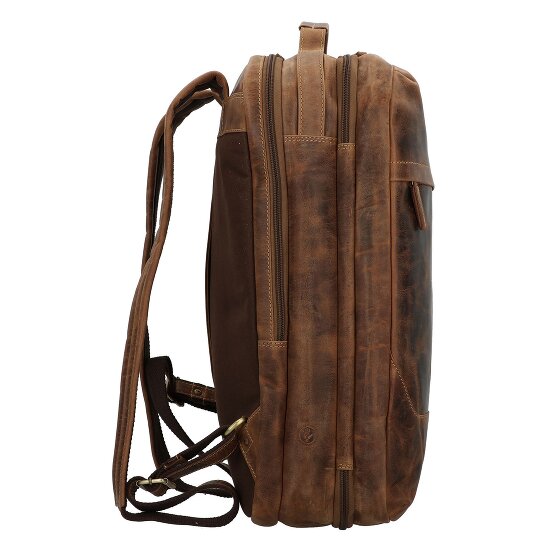 Greenburry Vintage Reiserucksack Leder 48 cm Laptopfach