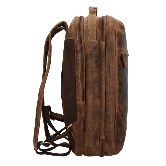 Greenburry Vintage Reiserucksack Leder 48 cm Laptopfach