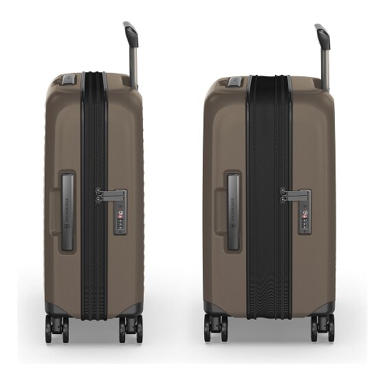 Victorinox Airox Advanced 4 Rollen Kabinentrolley S 55 cm Laptopfach mit Dehnfalte