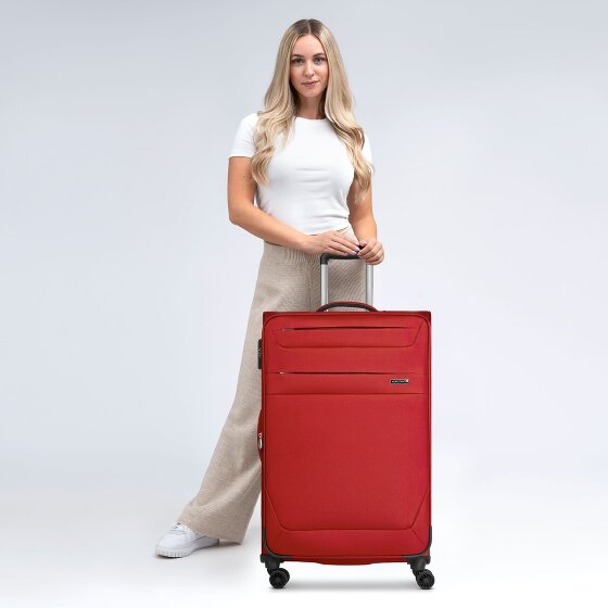 Worldpack Chicago 4 Rollen Trolley L 78 cm mit Dehnfalte