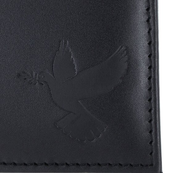 oxmox Leather Geldbörse RFID Schutz Leder 11 cm