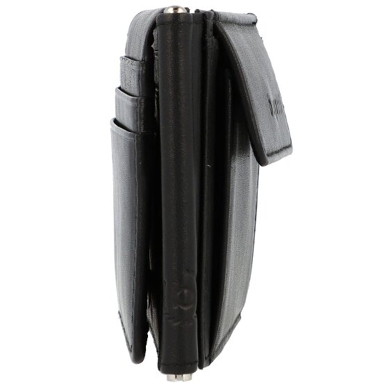 bugatti Primo Geldbörse Leder 11 cm mit Geldscheinklammer