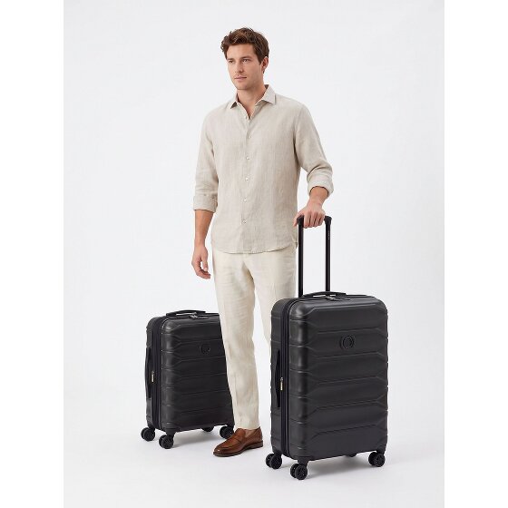 Delsey Paris Meteor 4-Rollen Kofferset S+M mit Dehnfalte