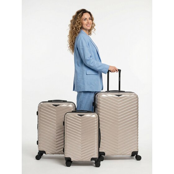 Redolz Essentials 18 4 Rollen Kofferset 3-teilig mit Dehnfalte