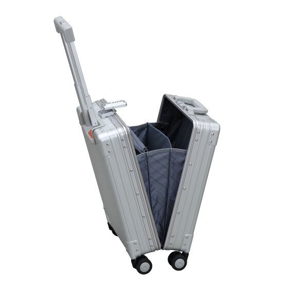 Aleon Business 4-Rollen Businesstrolley 50 cm Laptopfach