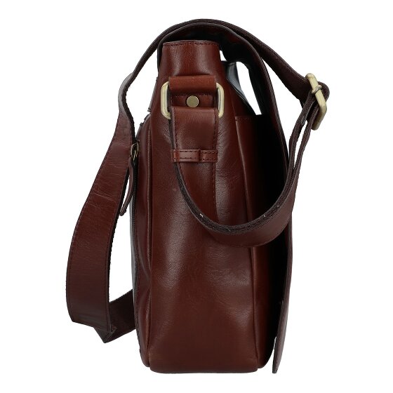 Leonhard Heyden Cambridge Messenger Leder 38 cm Laptopfach