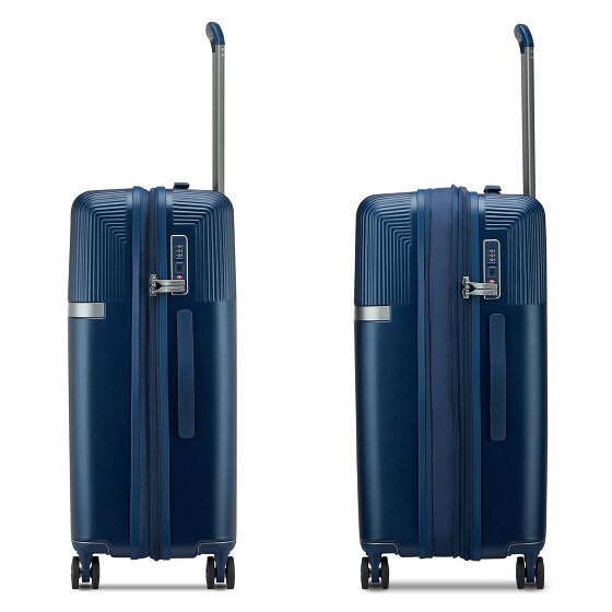 Roncato Airglam 4 Rollen Trolley M 68 cm mit Dehnfalte