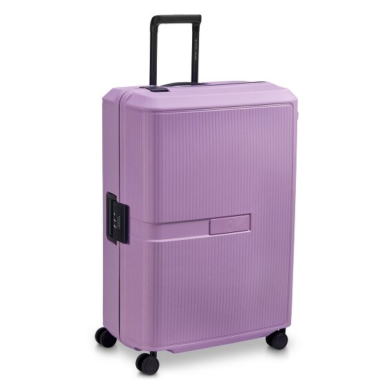 Delsey Paris x United Colors of Benetton Color Block Hardside 4-Rollen Trolley 76 cm