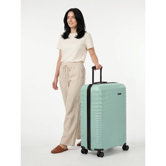 Farmhood Straw Edition 4 Rollen Trolley 77 cm mit Dehnfalte
