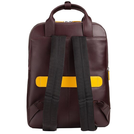 DuDu Rucksack Leder 40 cm Laptopfach
