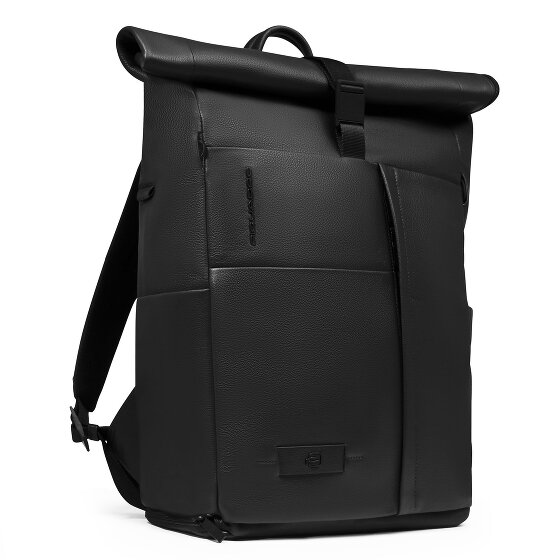 Piquadro Russel Daypack RFID Schutz Leder 47 cm Laptopfach