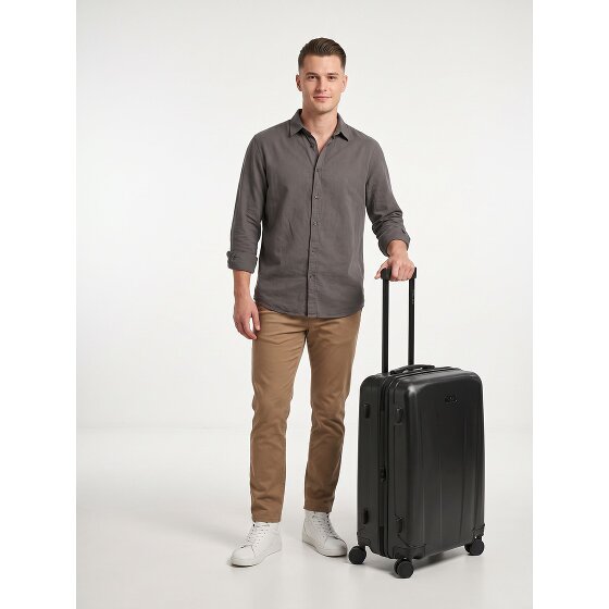 Police New York 4 Rollen Trolley M 62 cm mit Dehnfalte