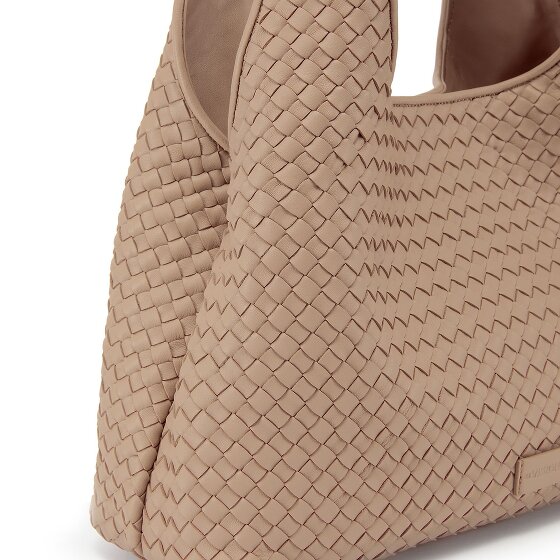 LES VISIONNAIRES Paz Weave Silky Schultertasche Leder 42 cm