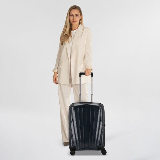 Samsonite Major-Lite 4 Rollen Kabinentrolley 55 cm mit Dehnfalte