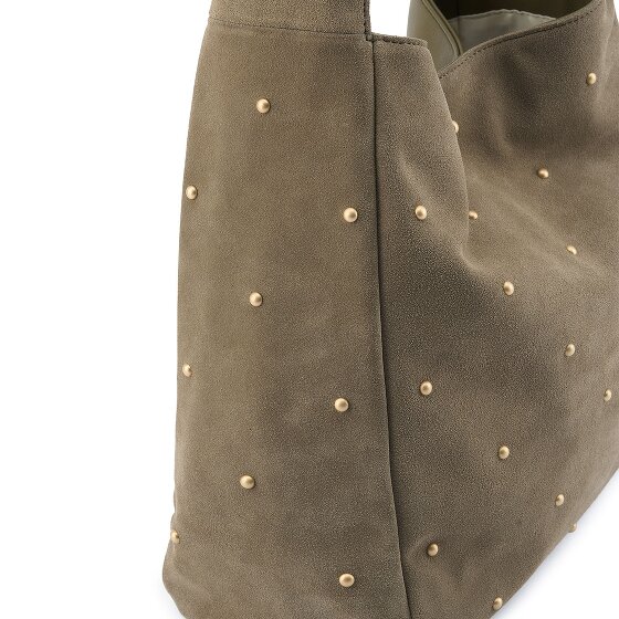 FredsBruder The Beaded One Schultertasche Leder 32 cm