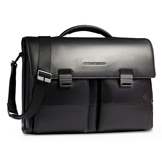 Piquadro Philip Aktentaschen Messenger Leder 42 cm Laptopfach