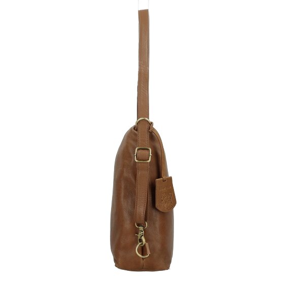 Burkely Natural Norah Schultertasche Leder 32 cm