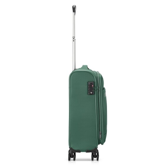 Roncato Jazz 4.0 4 Rollen Kabinentrolley S 55 cm mit Dehnfalte