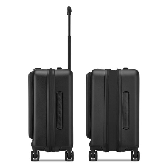 Roncato Florence 4-Rollen Kabinentrolley 55 cm mit Dehnfalte Laptopfach