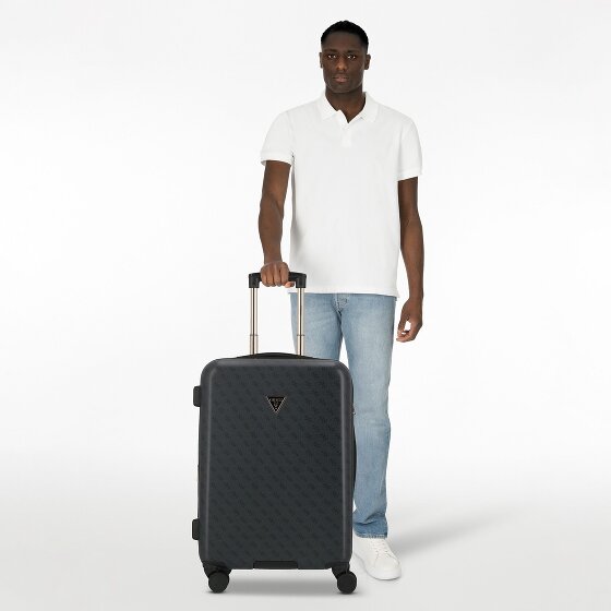 Guess Jesco 4 Rollen Trolley 64 cm mit Dehnfalte