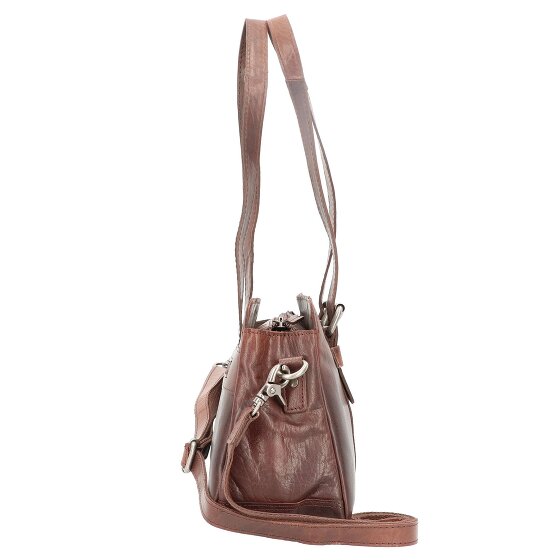 Spikes & Sparrow Schultertasche Leder 34 cm
