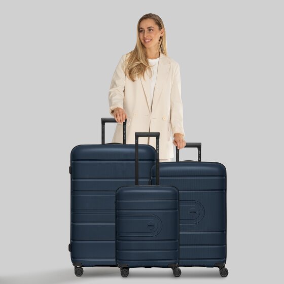 Redolz Essentials 11 4 Rollen Kofferset 3-teilig mit Dehnfalte