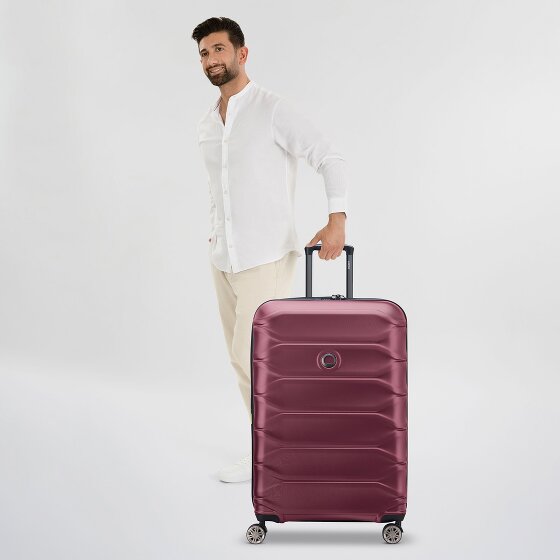 Delsey Paris Meteor 4 Rollen Trolley L 78 cm mit Dehnfalte