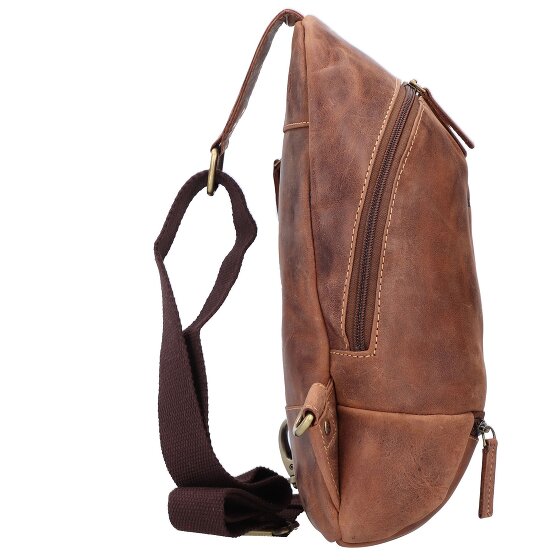 Greenburry Vintage Umhängetasche Leder 32 cm