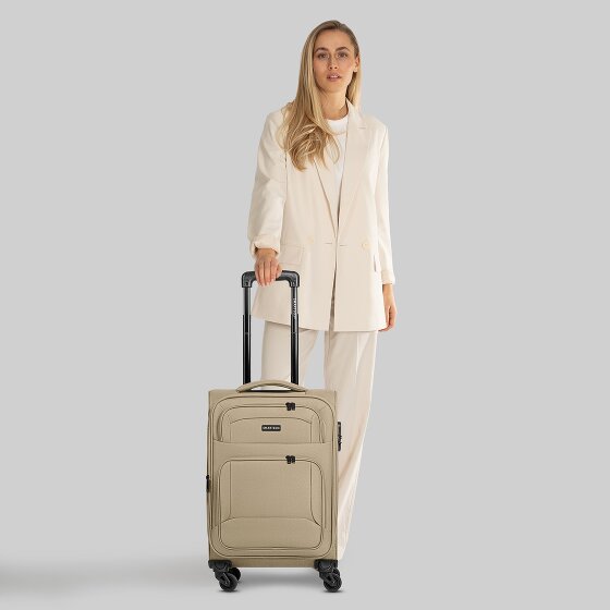 Smartbox Edition 04 4 Rollen Kabinentrolley 55 cm mit Dehnfalte
