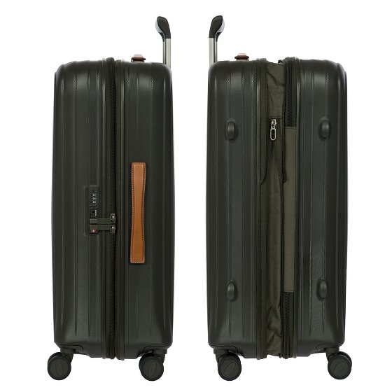 Bric's Taormina 4 Rollen Trolley M 69 cm mit Dehnfalte