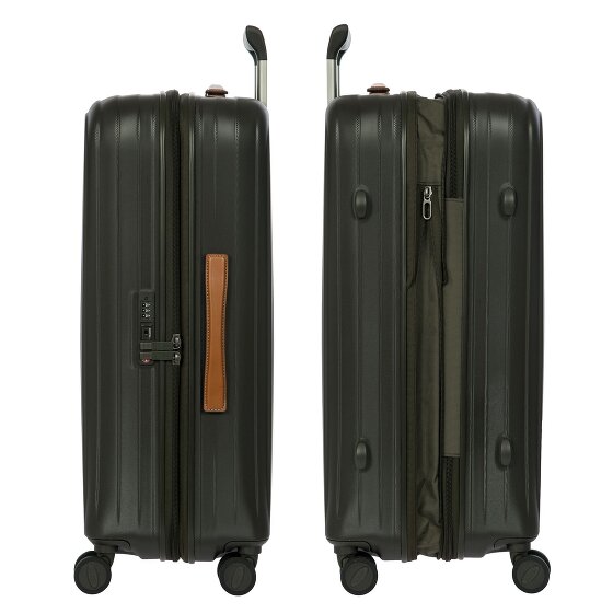 Bric's Taormina 4 Rollen Trolley M 69 cm mit Dehnfalte