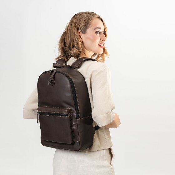 Farmhood Nashville Business-Rucksack Leder 44 cm Laptopfach