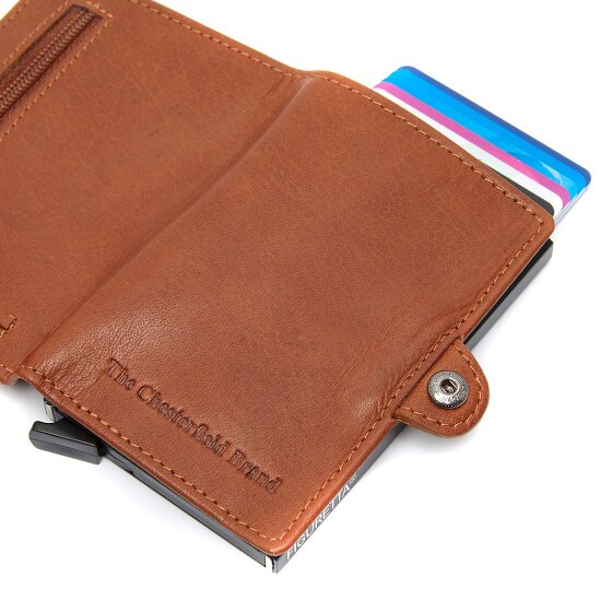 The Chesterfield Brand Baldwin Kreditkartenetui RFID Schutz Leder 6.5 cm