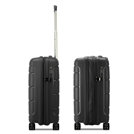 MODO by Roncato Starlight 3.0 4 Rollen Kabinentrolley 55 cm mit Dehnfalte